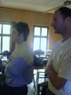 des entraineurs attentifs :!