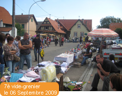 7è vide-grenier le 06 Septembre 2009